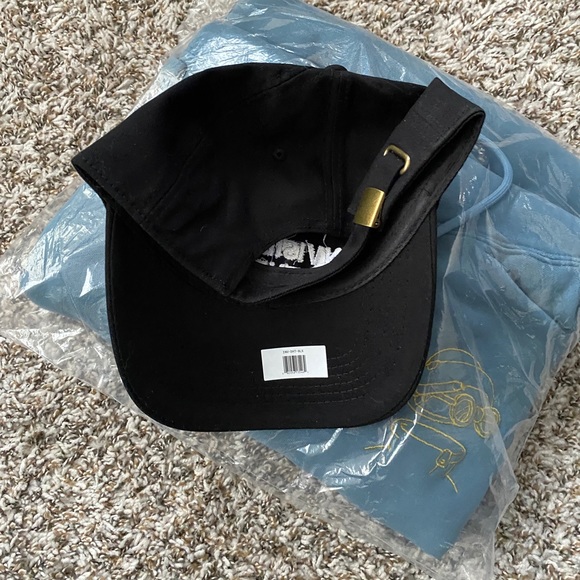 INVISIBLE FRIENDS STILL HIDING MERCH BUNDLE BLUE HOODIE BLACK DAD HAT LARGE *NEW - Picture 2 of 3